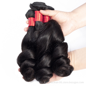 Wholesale Cheap Virgin Brazilian Loose Curly Human Hair Weave Bundles